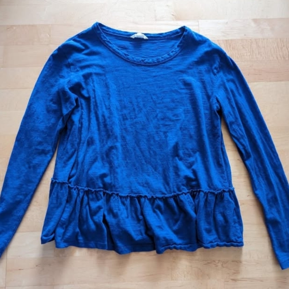 Caslon Royal Blue Knit Top